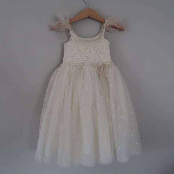Noralee Poppy Dress Ivory 2T - Picture 5 of 7